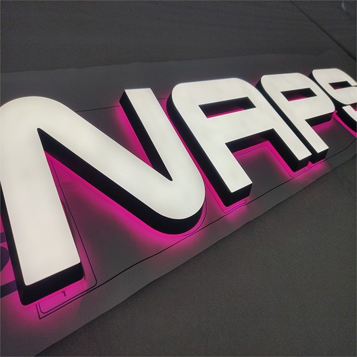 Front Lit and Back Lit Trimless Letter Front Lit and Back Lit Trimless Letter